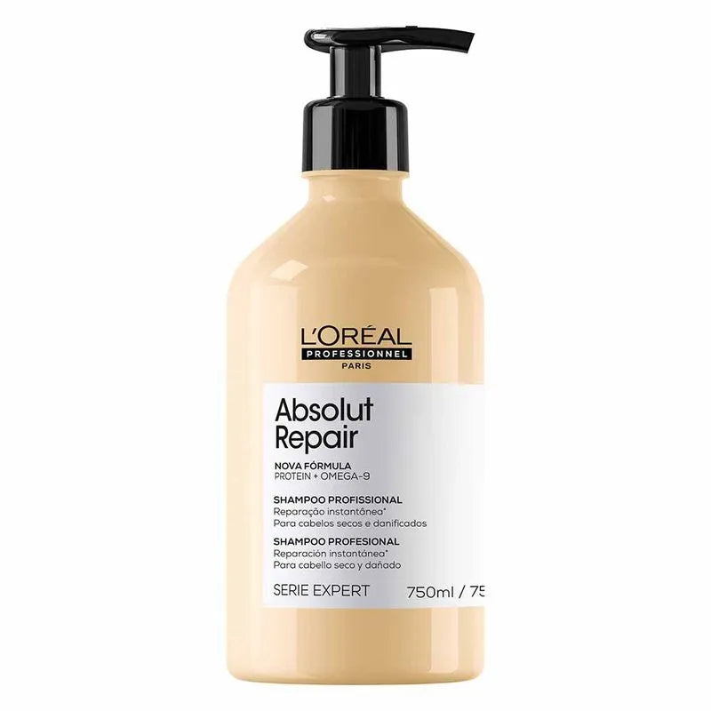Shampoo L'Oréal Professionnel Absolut Repair Com Proteína e Ômega 9 750ml